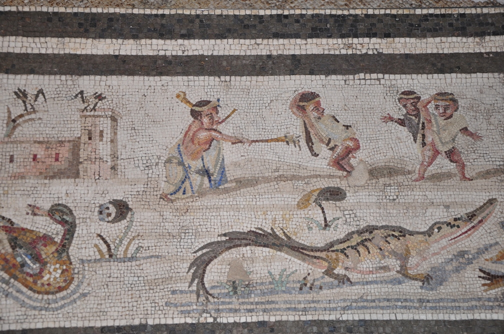 30 Mosaico nel museo di Priverno